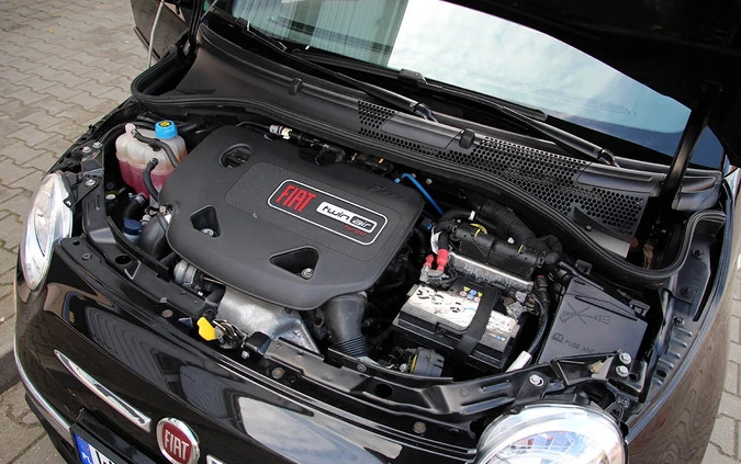 Fiat 500 cena 36900 przebieg: 49000, rok produkcji 2012 z Gostynin małe 781